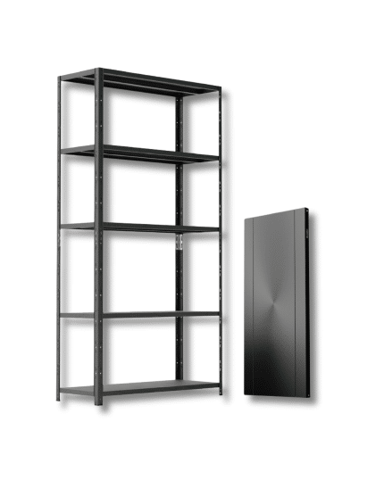 POLICA 180X90X40cm 300 kg BLACK FROZEN