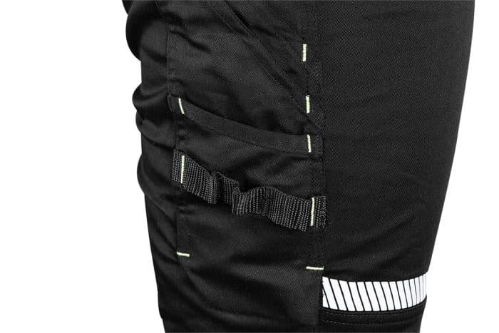 Reflektirajuće radne hlače crno-žute S-XXL NEO 81-795 - Slika 7