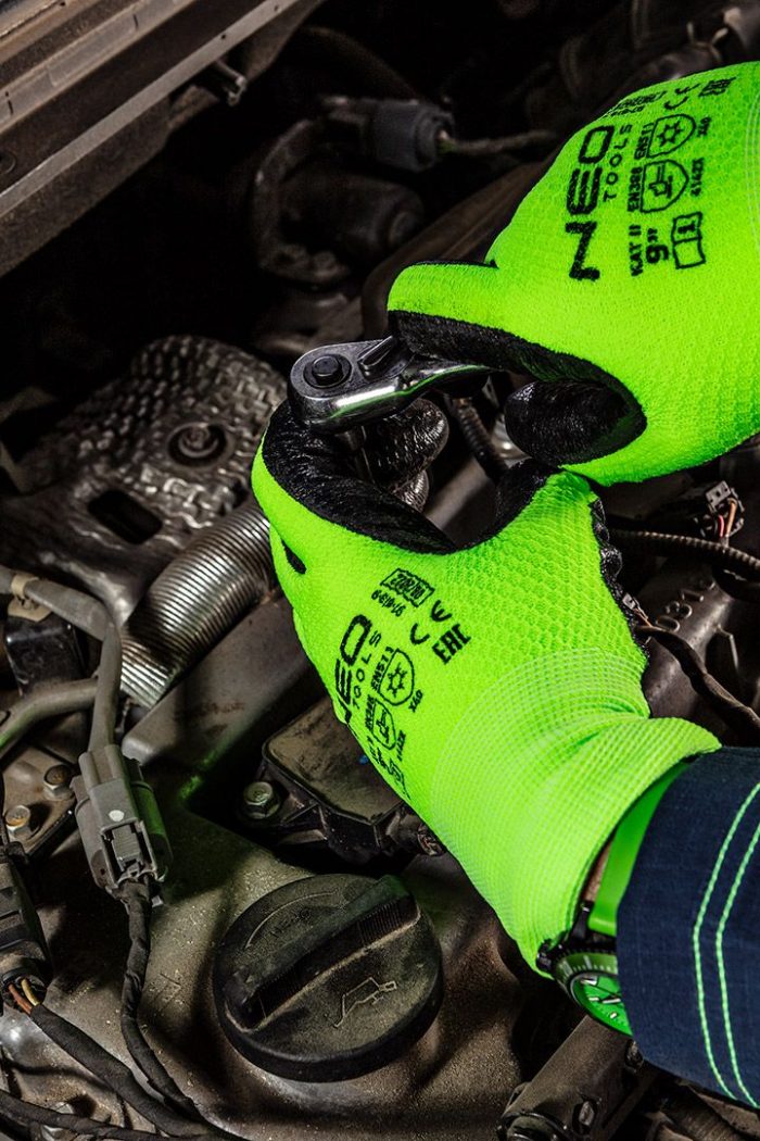 Zimske izolirane rukavice, lateks 4142X 9-10 NEO 97-613 - Slika 2