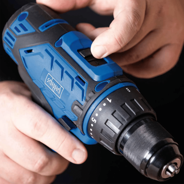 Scheppach aku bušilica odvijač sa 74 komada pribora IXES C-DTB74/1-X – Kit - Slika 6