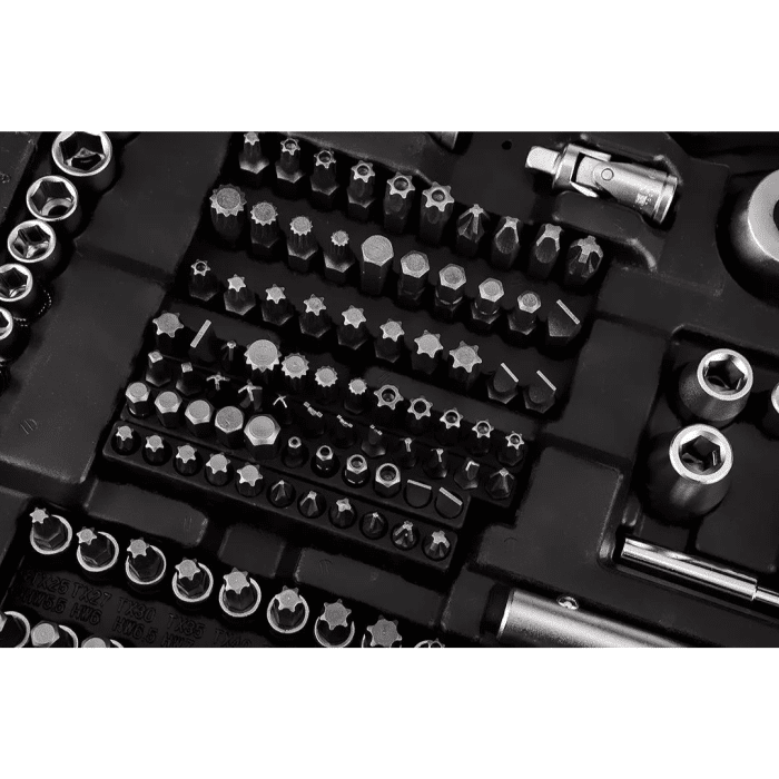 Set nasadnih ključeva 1/2", 3/8", 1/4", 220/1 NEO 10-220 - Slika 6