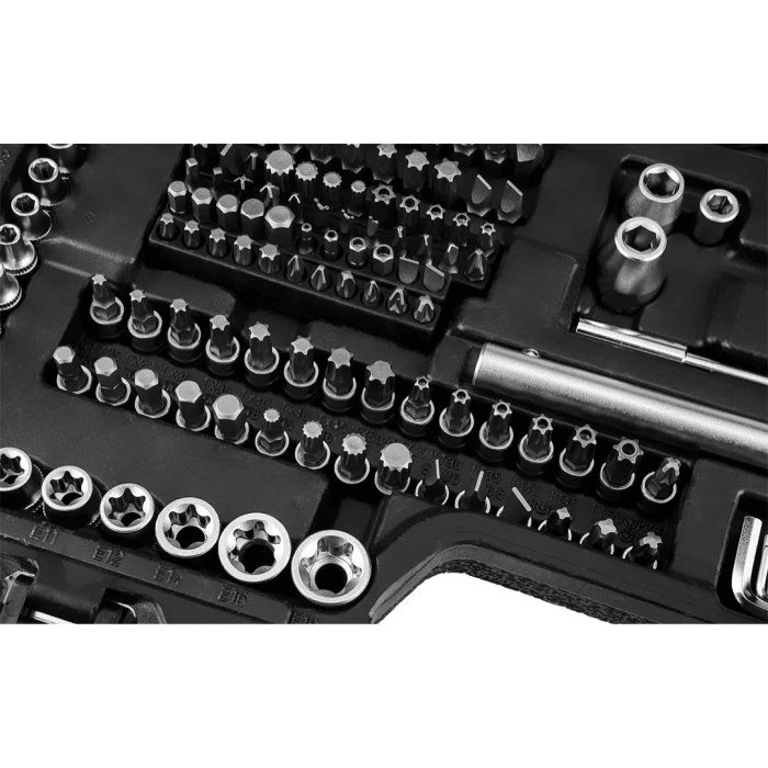 Set nasadnih ključeva 1/2", 3/8", 1/4", 220/1 NEO 10-220 - Slika 7