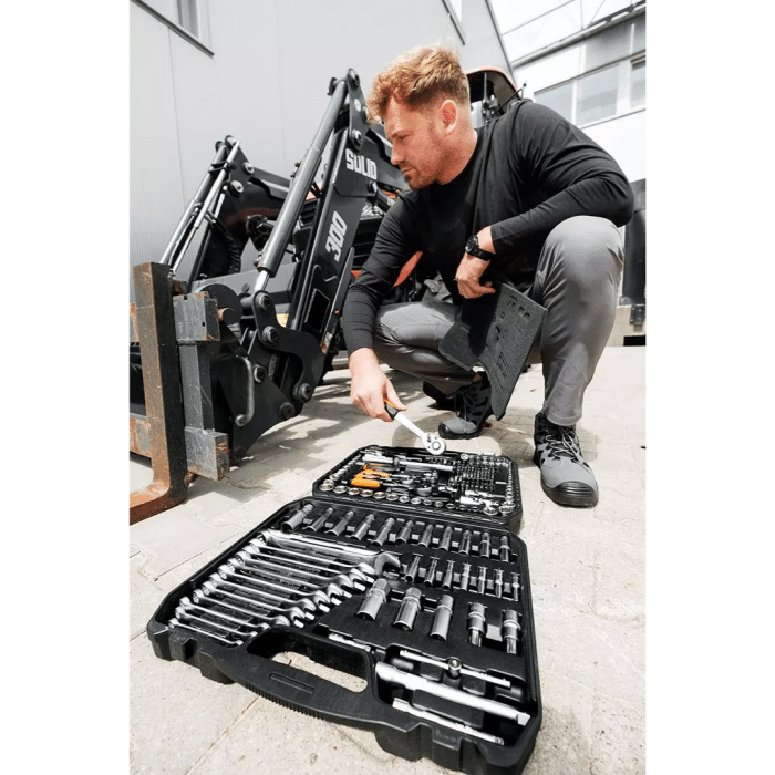 Set nasadnih ključeva 1/2", 3/8", 1/4", 220/1 NEO 10-220 - Slika 2