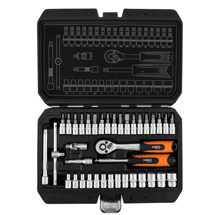 Set nasadnih ključeva 1/4", 38/1 NEO 10-232 - Slika 3