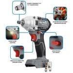 Aku udarni odvrtač 18V, 330 Nm, 1/2" 58G028-1 - Slika 17