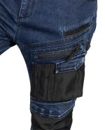 Radne hlače Denim-plave, s ojačanjima NEO 81-360-1 S-XXXL - Slika 3