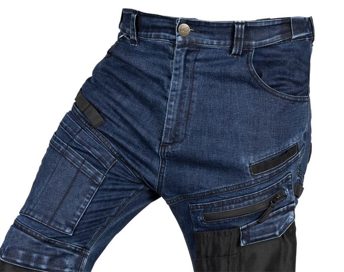 Radne hlače Denim-plave, s ojačanjima NEO 81-360-1 S-XXXL - Slika 5
