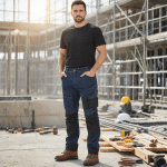 Radne hlače Denim-plave, s ojačanjima NEO 81-360-1 S-XXXL - Slika 2