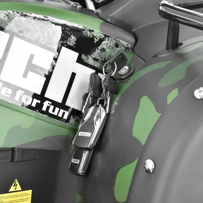 Električni QUAD (buggy) s cestovnom dozvolom HECHT 59399 Vojni - Slika 7