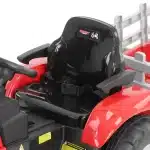 Dječji električni traktor s prikolicom HECHT 50825 Crveni - Slika 9