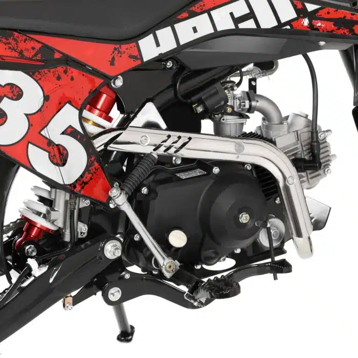 Benzinski motocikl (kroser) 6,0kW HECHT 51125 Crveni - Slika 9