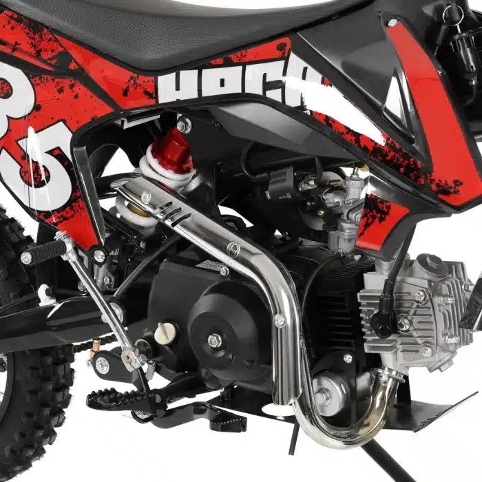 Benzinski motocikl (kroser) 6,0kW HECHT 51125 Crveni - Slika 11