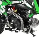 Benzinski motocikl (kroser) 6,0kW HECHT 51125 Zeleni - Slika 11