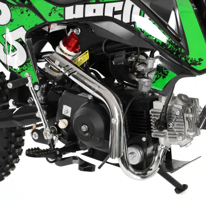 Benzinski motocikl (kroser) 6,0kW HECHT 51125 Zeleni - Slika 11