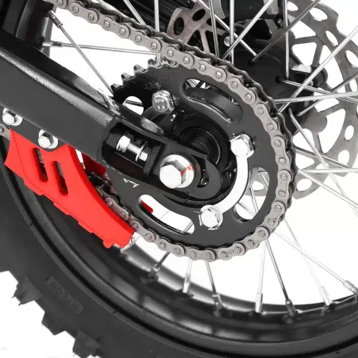 Benzinski motocikl (kroser) 5,0kW HECHT 51126 Crveni - Slika 12