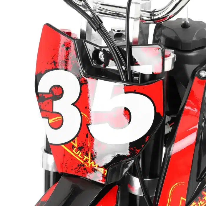 Benzinski motocikl (kroser) 5,0kW HECHT 51126 Crveni - Slika 14