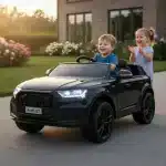 Dječji električni automobil Audi Q7 Crni - Slika 2