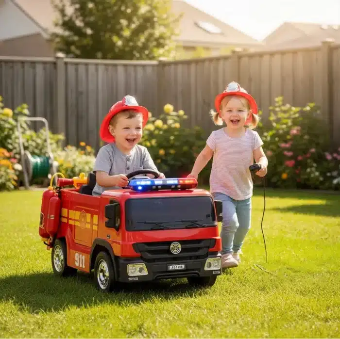 Dječje električno vatrogasno vozilo HECHT 51818 - Slika 2