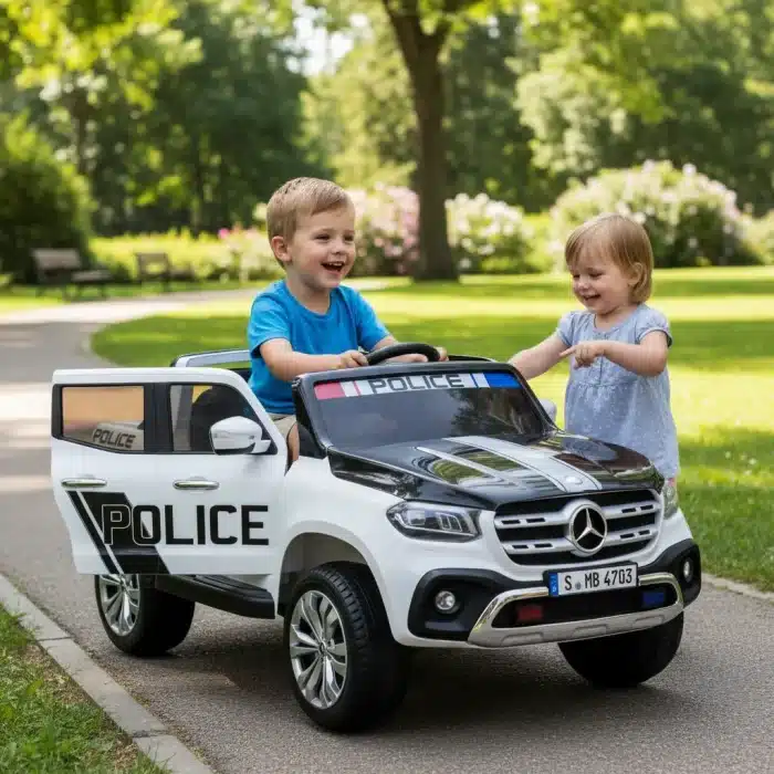 Dječji električni automobil Mercedes XMX 606 Policija - Slika 3