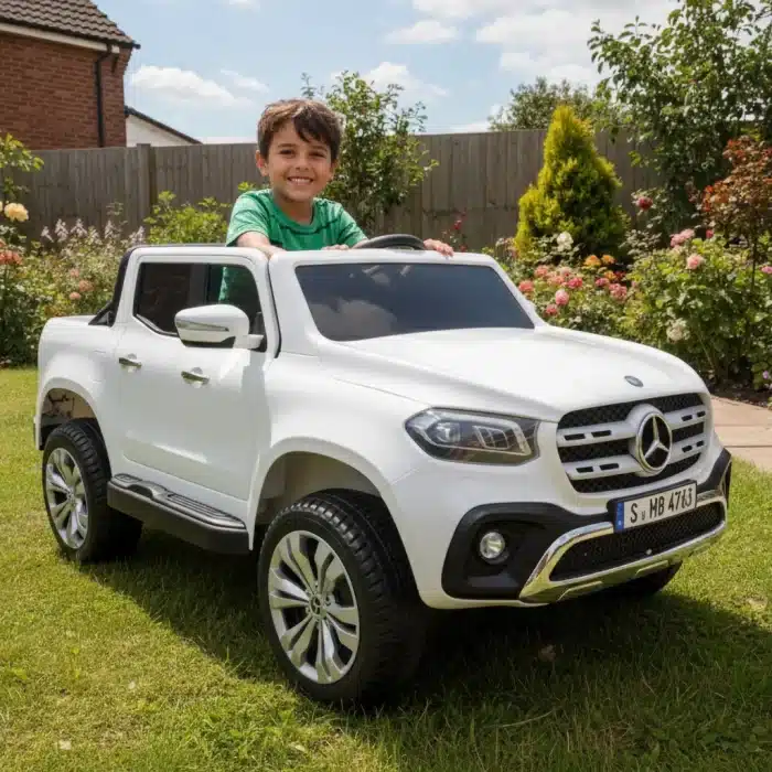 Dječji električni automobil Mercedes XMX 606 Bijeli - Slika 3
