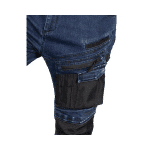 NEO RADNE HLAČE DENIM, S OJAČANJIMA, PLAVE 81-360-1 - Slika 4