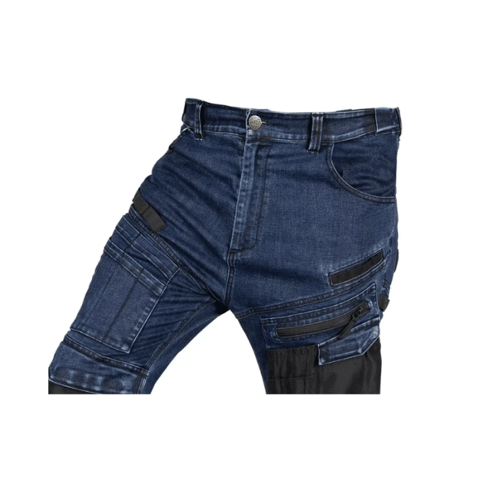 NEO RADNE HLAČE DENIM, S OJAČANJIMA, PLAVE 81-360-1 - Slika 5