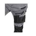 NEO RADNE HLAČE DENIM, S OJAČANJIMA, SIVE 81-360-2 - Slika 5