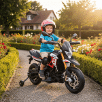 Dječji električni motocikl HECHT Aprilia Dorsoduro 900 - Slika 2