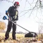 Scheppach aku trimer za travu Brushless BC-BCH380/40-X – SET L2 2x4Ah - Slika 5