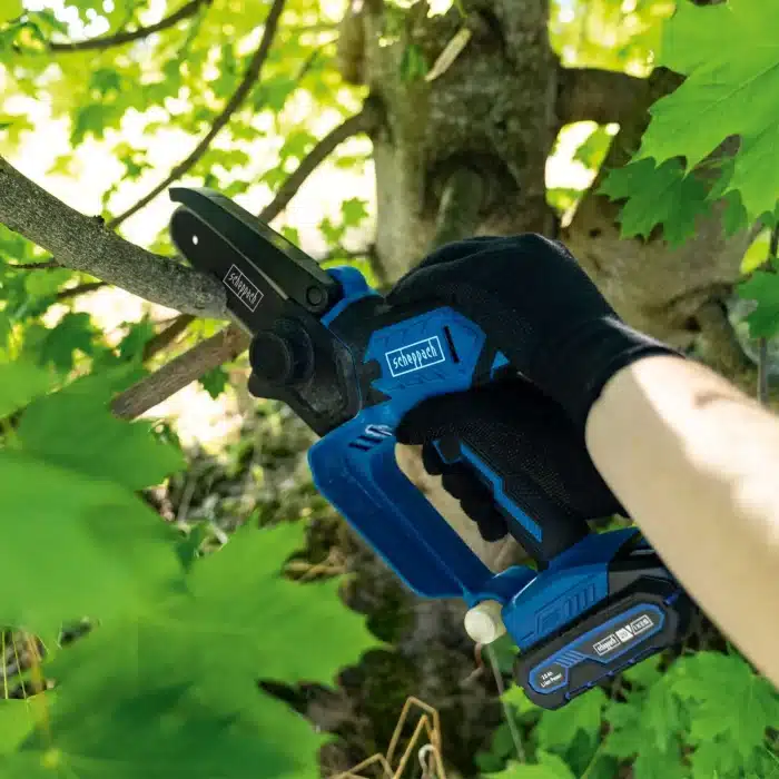 Scheppach aku lančana pila testera IXES C-PS100-X Set S2 2x2Ah - Slika 3