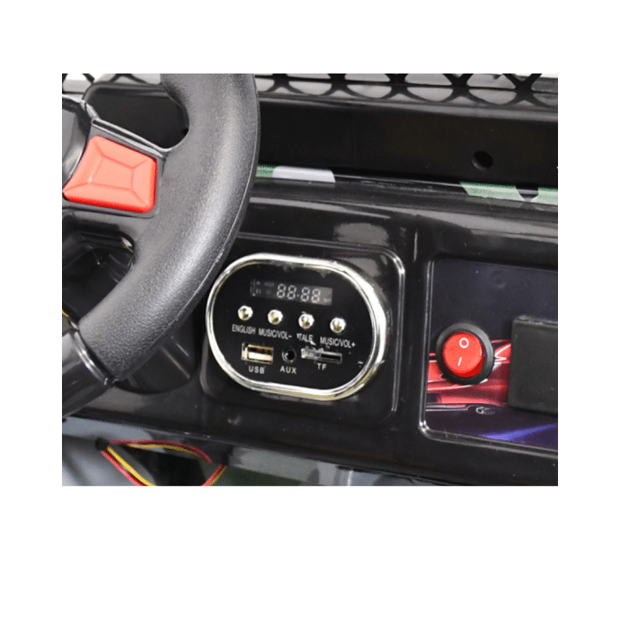 Dječji električni automobil HECHT 56187 Vojni - Slika 6