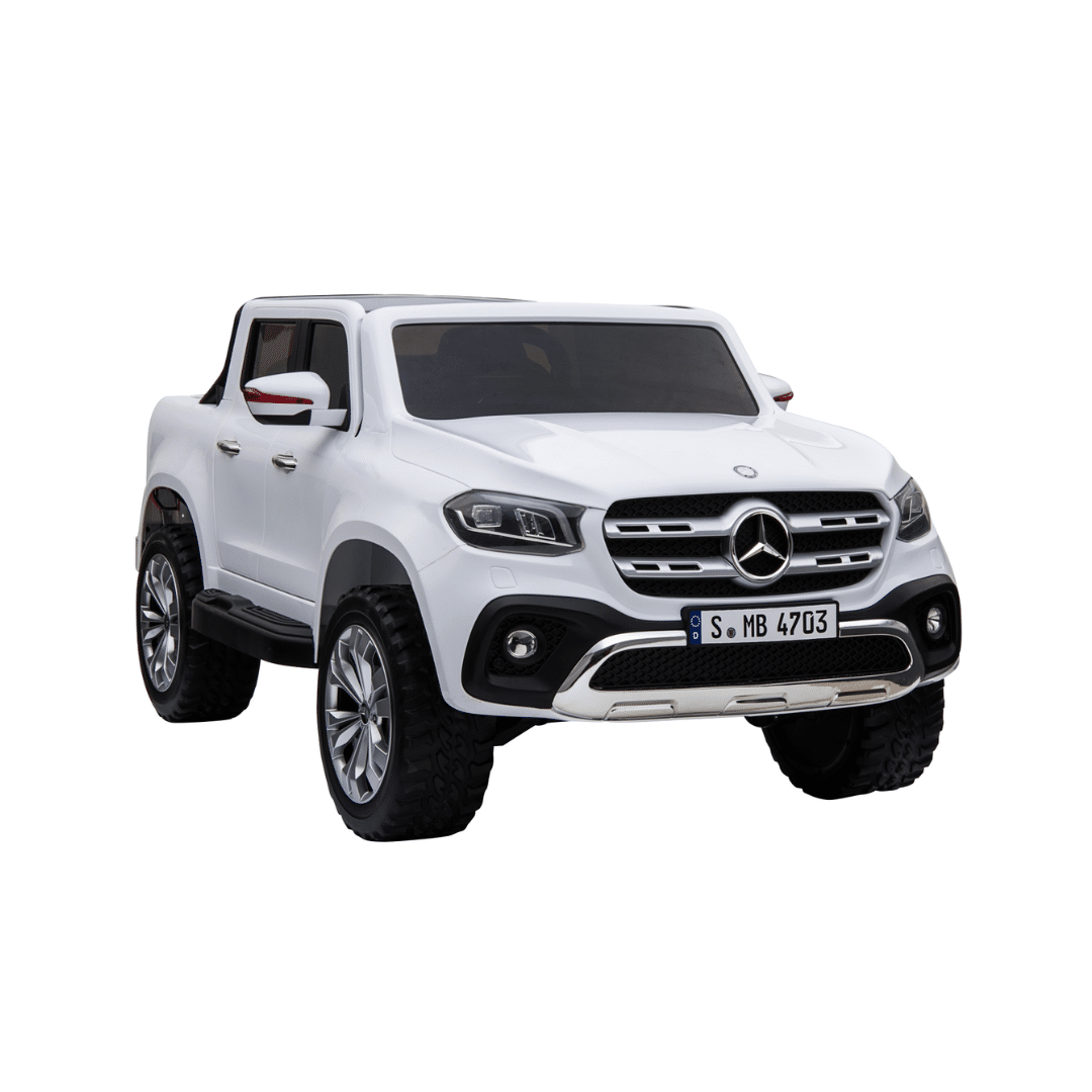 Dizajn bez naslova (27) Dječji električni automobil Mercedes XMX 606 Bijeli - Slika 1