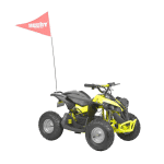 Dječji električni QUAD (buggy) HECHT 51060 Žuti