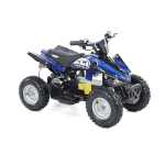 Dječji električni QUAD (buggy) HECHT 54100 Plavi