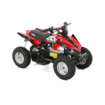Dječji električni QUAD (buggy) HECHT 54100 Crveni