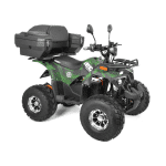 Električni QUAD (buggy) s cestovnom dozvolom HECHT 56199 Vojni