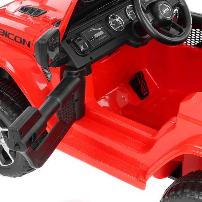 Dječji električni automobil Jeep Wrangler Crveni - Slika 13