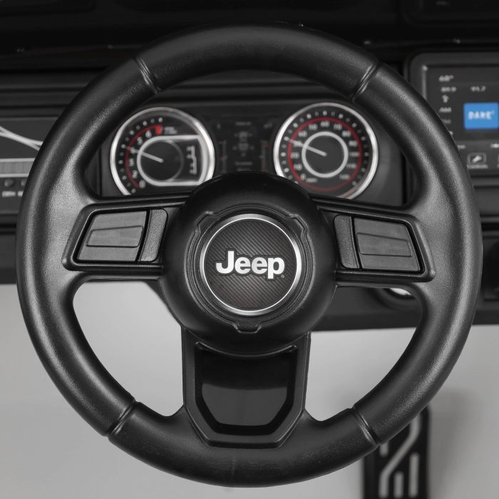 Dječji električni automobil Jeep Wrangler Bijeli - Slika 6