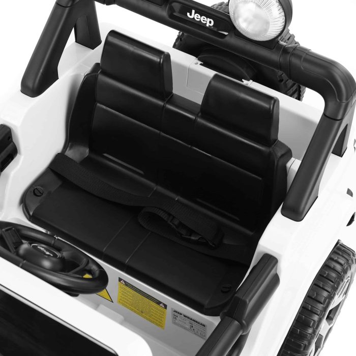 Dječji električni automobil Jeep Wrangler Bijeli - Slika 8