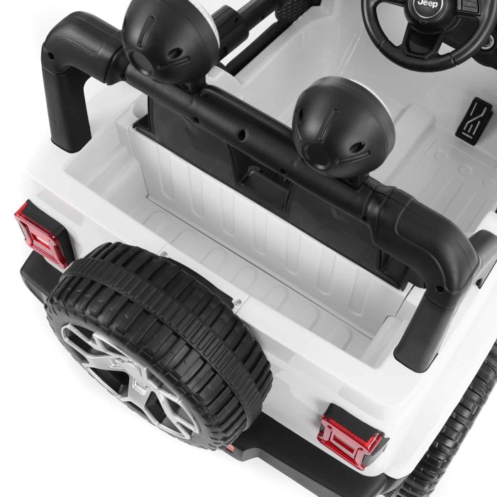 Dječji električni automobil Jeep Wrangler Bijeli - Slika 10