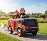 Dječje električno vatrogasno vozilo HECHT 51817 - Slika 2