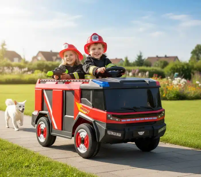 Dječje električno vatrogasno vozilo HECHT 51817 - Slika 2