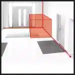 EINHELL Digitalni laserski mjerač TC-LD 50 - Slika 4