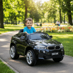 Dječji električni automobil BMW X6 Crni - Slika 3