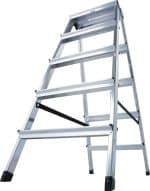 KRAUSE Ljestve dvostrane Dopplo 2x5 gazišta MONTO - Slika 3