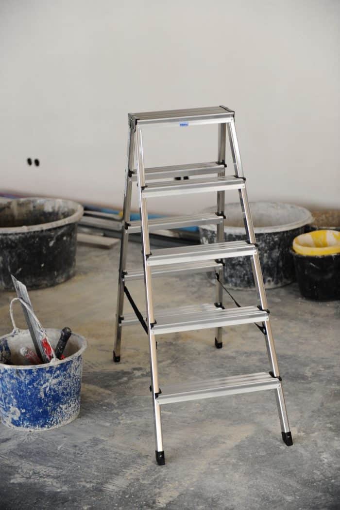 KRAUSE Ljestve dvostrane Dopplo 2x5 gazišta MONTO - Slika 4