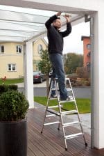 KRAUSE Ljestve dvostrane Dopplo 2x6 gazišta MONTO - Slika 4