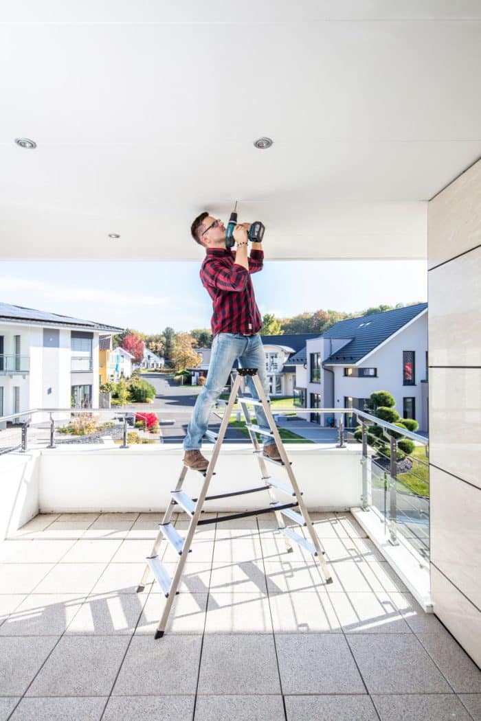 KRAUSE Ljestve dvostrane Dopplo 2x7 gazišta MONTO - Slika 2