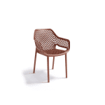 Plastična vrtna stolica ARIA Armchair crvena