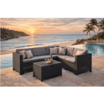 Vrtni set COLORADO CORNER-grafit sivi - Slika 2